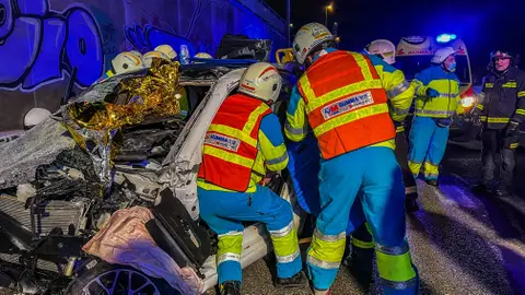 Accidente de tráfico en Pozuelo Alarcón Accidente de tráfico en Pozuelo Alarcón