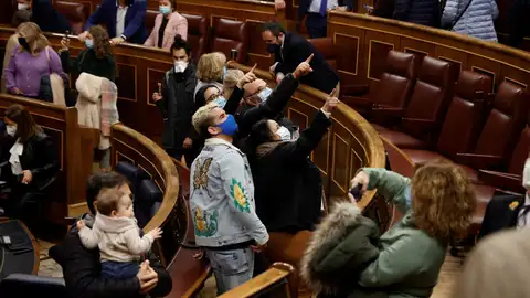 Visita de ciudadanos al Congreso Visita de ciudadanos al Congreso