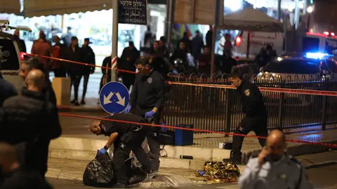 Muere un palestino tras apuñalar a un judío ultraortodoxo en Jerusalén Muere un palestino tras apuñalar a un judío ultraortodoxo en Jerusalén