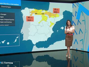 Lluvias localmente fuertes en el tercio norte peninsular y el Pirineo en aviso naranja