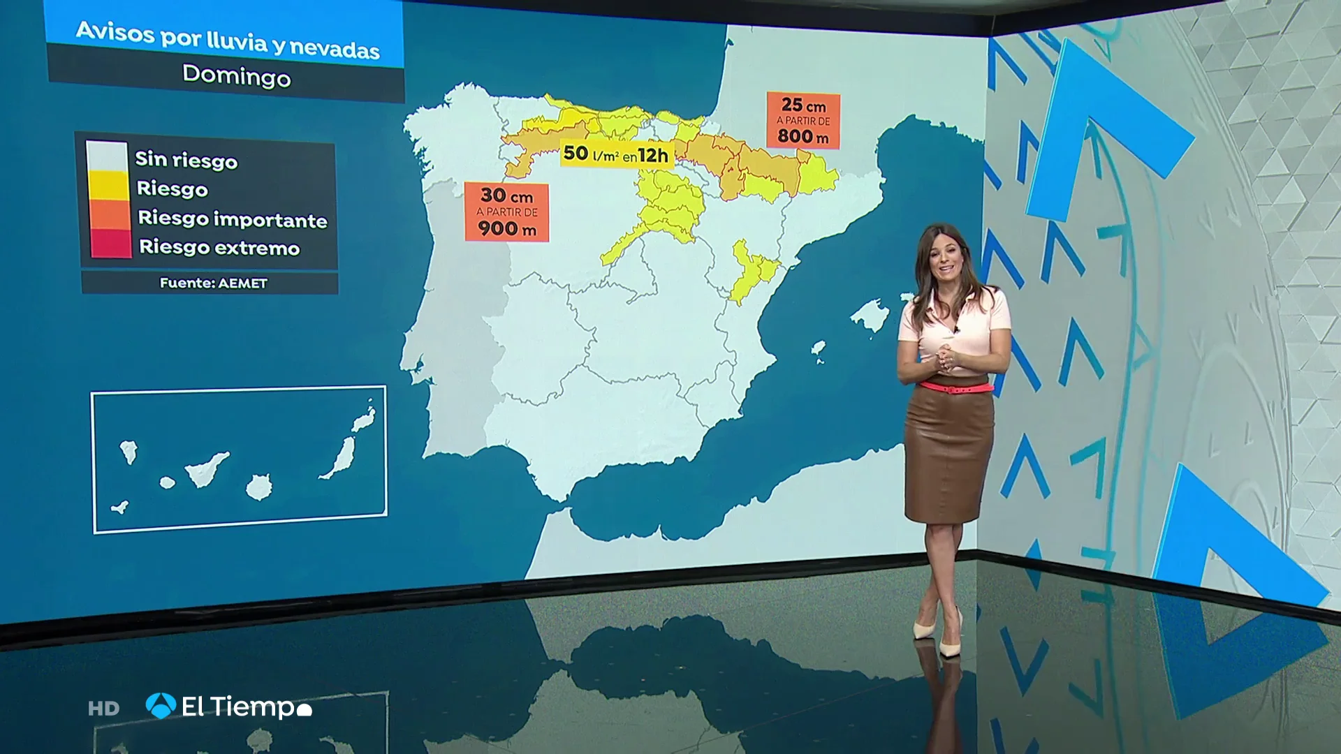 Lluvias localmente fuertes en el tercio norte peninsular y el Pirineo en aviso naranja Lluvias localmente fuertes en el tercio norte peninsular y el Pirineo en aviso naranja