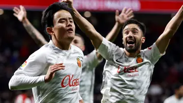 Kubo deja helado al Wanda Metropolitano con un gol en el 90 y el Mallorca se impone al Atlético Kubo deja helado al Wanda Metropolitano con un gol en el 90 y el Mallorca se impone al Atlético