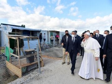 El Papa visita Lesbos