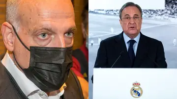 La dura carta de Tebas a Florentino que siembra la polémica: "No es nuevo tener al Real Madrid en contra" La dura carta de Tebas a Florentino que siembra la polémica: "No es nuevo tener al Real Madrid en contra"