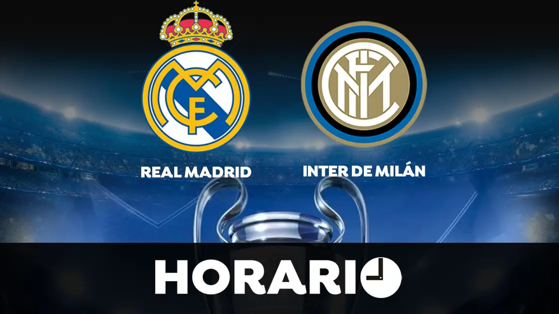 Real Madrid - Inter de Mil&aacute;n: Horario y d&oacute;nde ver el partido de la Champions League en directo