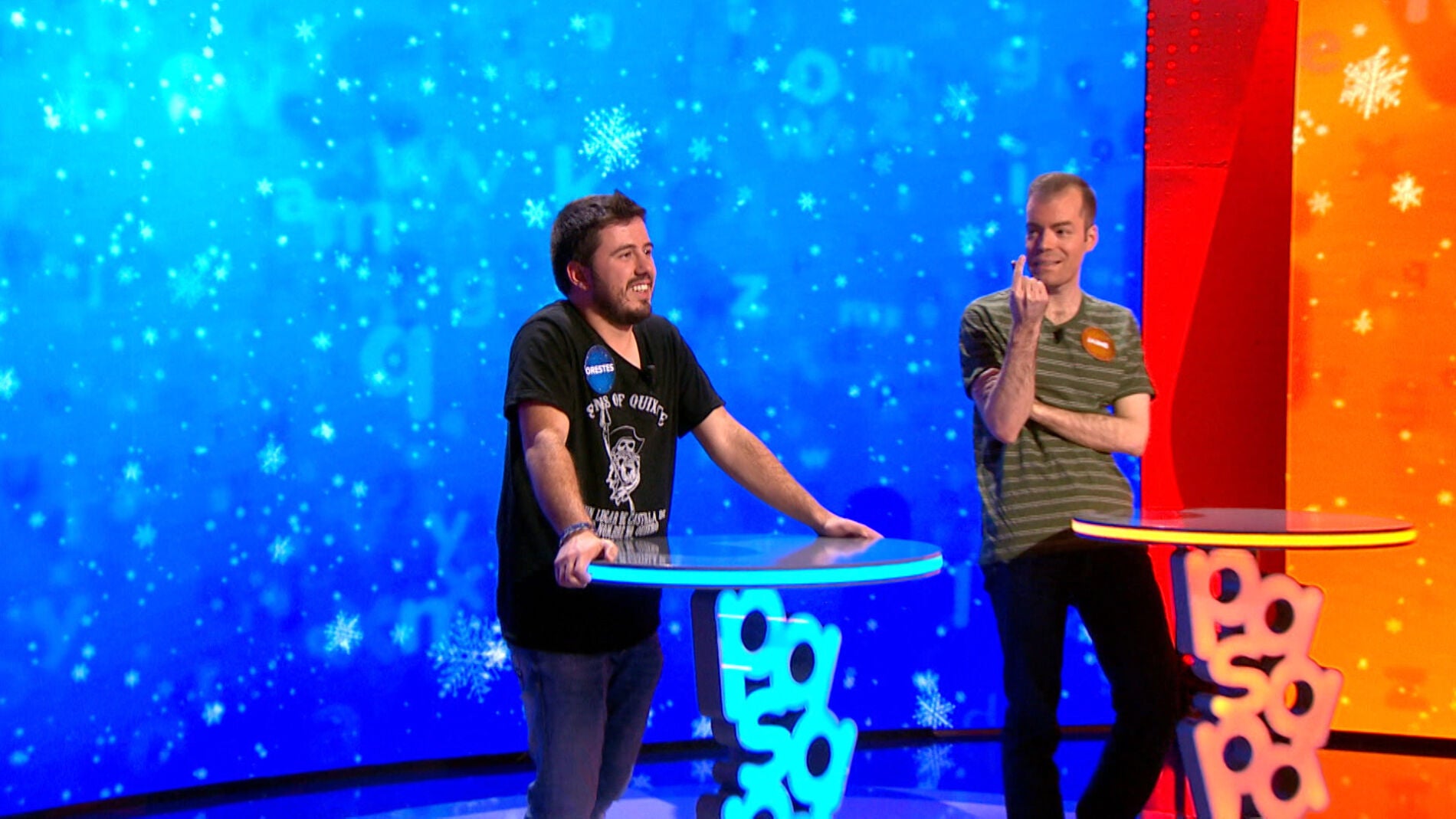 Jaime y Orestes se enfrentan a ‘El Rosco con el mismo número de