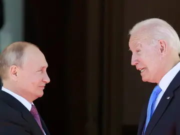 Reunión entre Joe Biden y Vladimir Putin