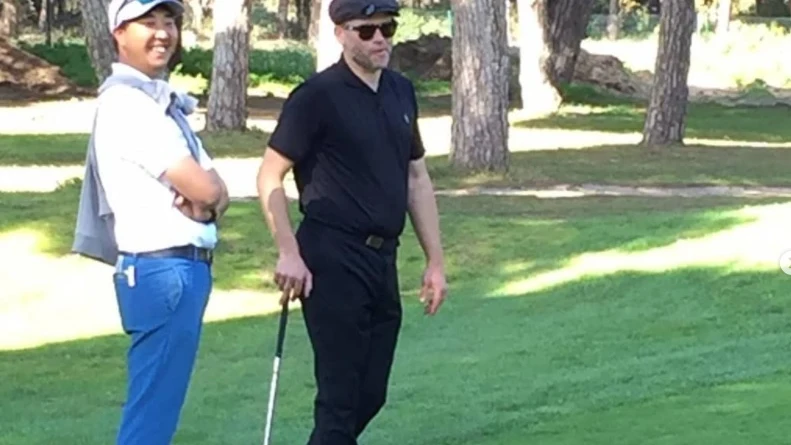 El golfista invidente Marc Oller El golfista invidente Marc Oller