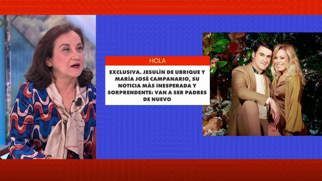 María José Campanario y Jesulín de Ubrique. María José Campanario y Jesulín de Ubrique.