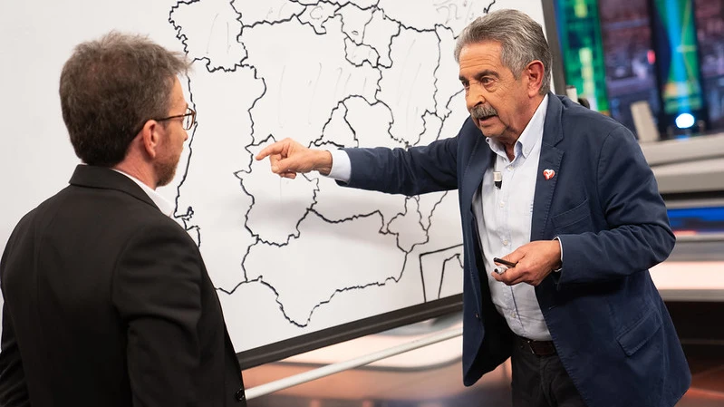 La clase magistral de Miguel Ángel Revilla sobre la situación de España: "Está muy mal distribuido"