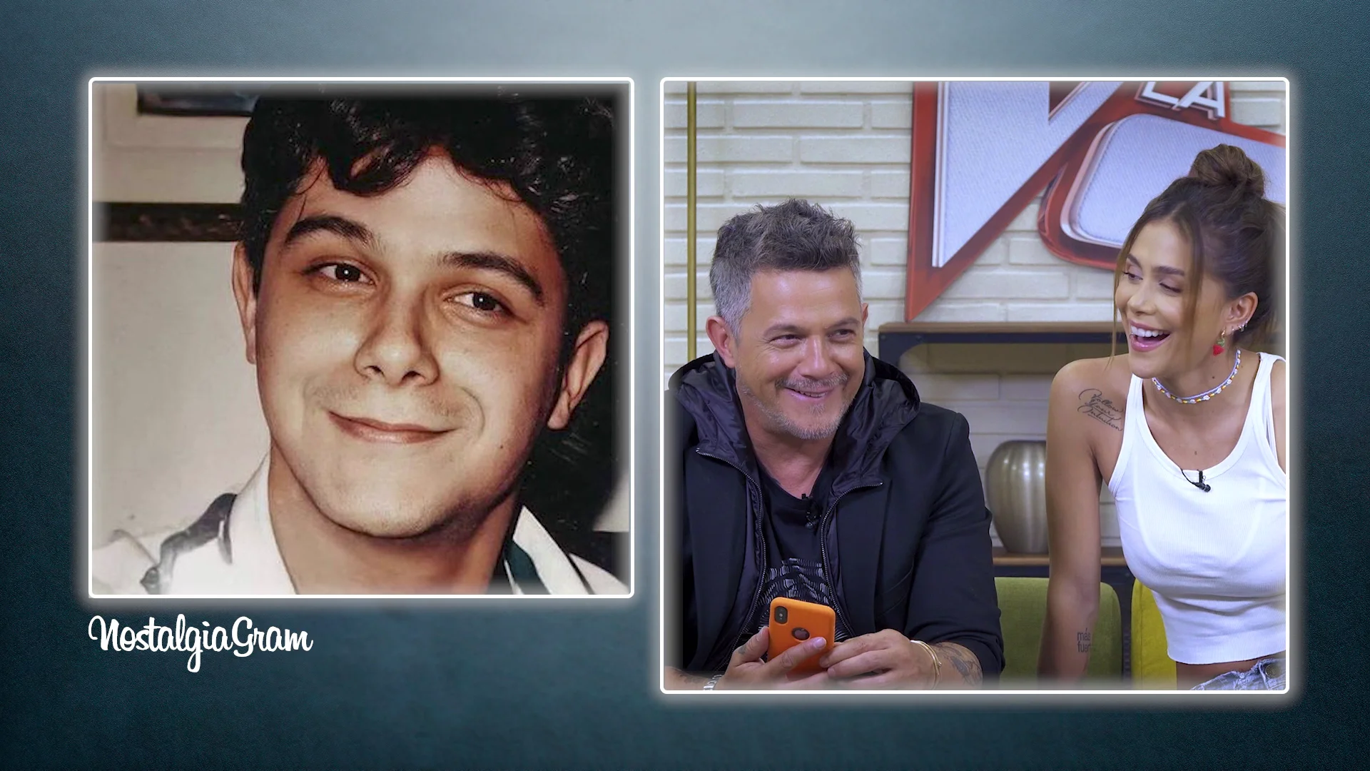 Alejandro Sanz y Greeicy se divierten con su NostalgiaGram: "Alg&uacute;n d&iacute;a deber&iacute;a conocer a mi estilista de la &eacute;poca"