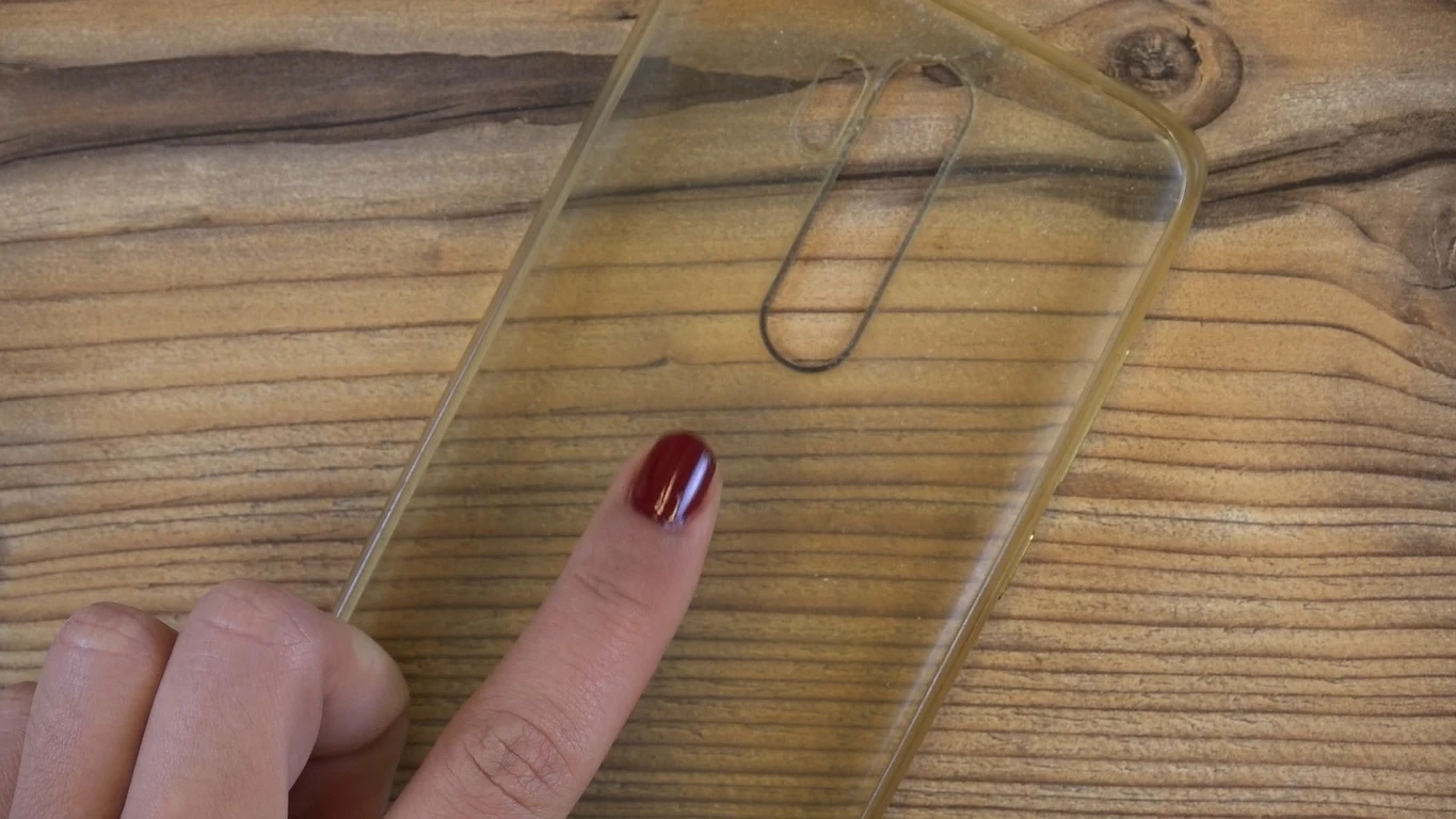 Funda de móvil amarillenta Funda de móvil amarillenta