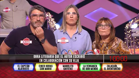 Un curiosidad literaria frustra la remontada del ‘New team’ en ‘¡Boom!’ Un curiosidad literaria frustra la remontada del ‘New team’ en ‘¡Boom!’