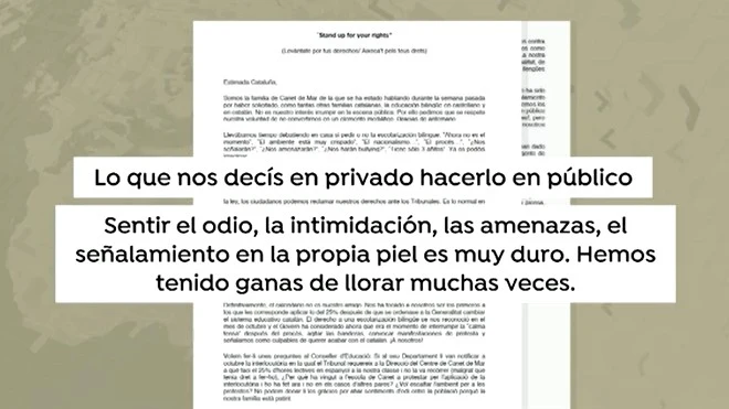 Carta familia de Canet de Mar Carta familia de Canet de Mar