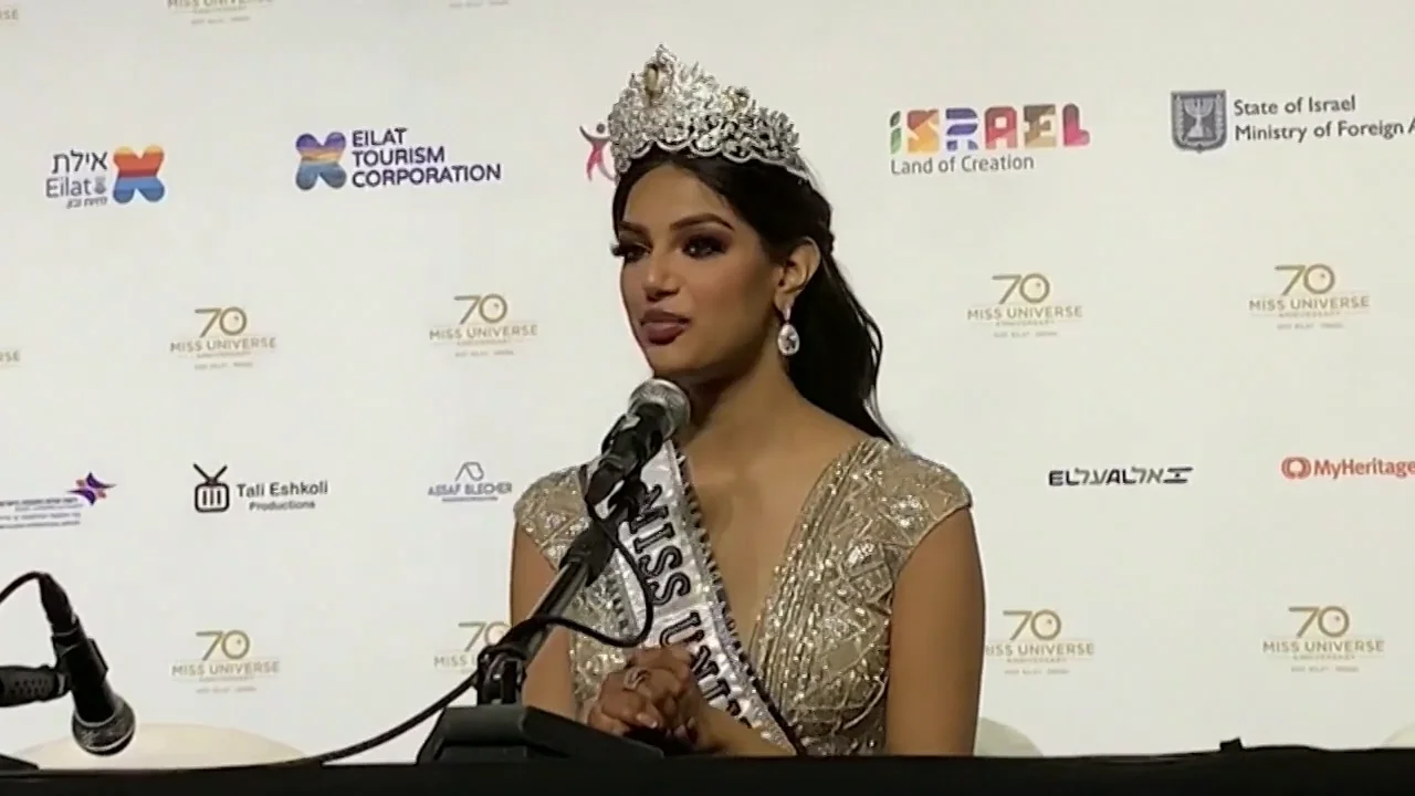 La india Harnaaz Sandhu se convierte en la Miss Universo 2021 La india Harnaaz Sandhu se convierte en la Miss Universo 2021