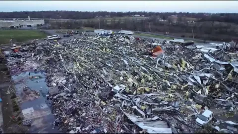 Sin espacio en las morgues de Kentucky por el número de muertes por los tornados Sin espacio en las morgues de Kentucky por el número de muertes por los tornados