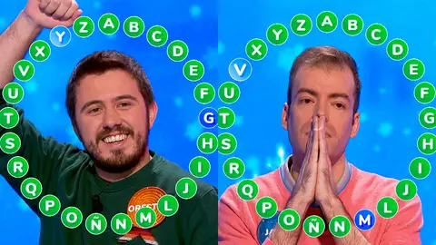 Lucha titánica por el bote: Jaime deja atrás el ser “calculador” y Orestes se la juega con un americanismo Lucha titánica por el bote: Jaime deja atrás el ser “calculador” y Orestes se la juega con un americanismo