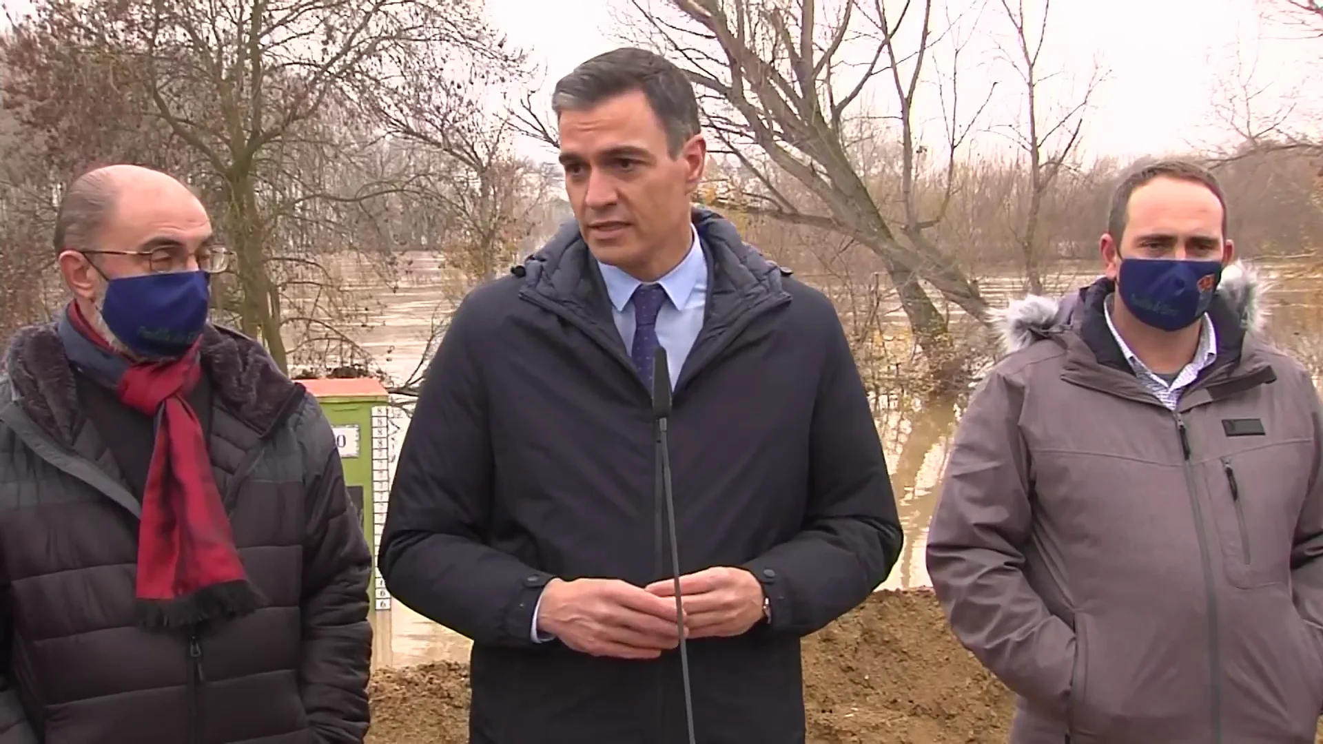 Pedro S&aacute;nchez apoya a "vamos a poner todos los resortes del Estado para responder cuanto antes