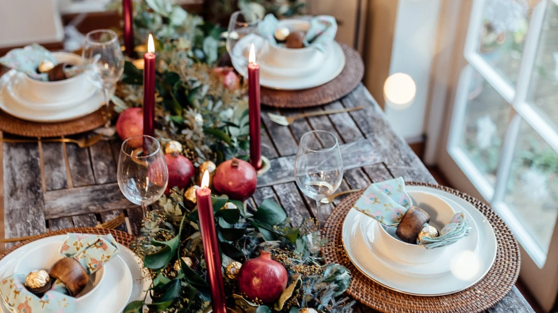 ¿Cómo decorar la mesa en Navidad?: 10 ideas originales y sencillas