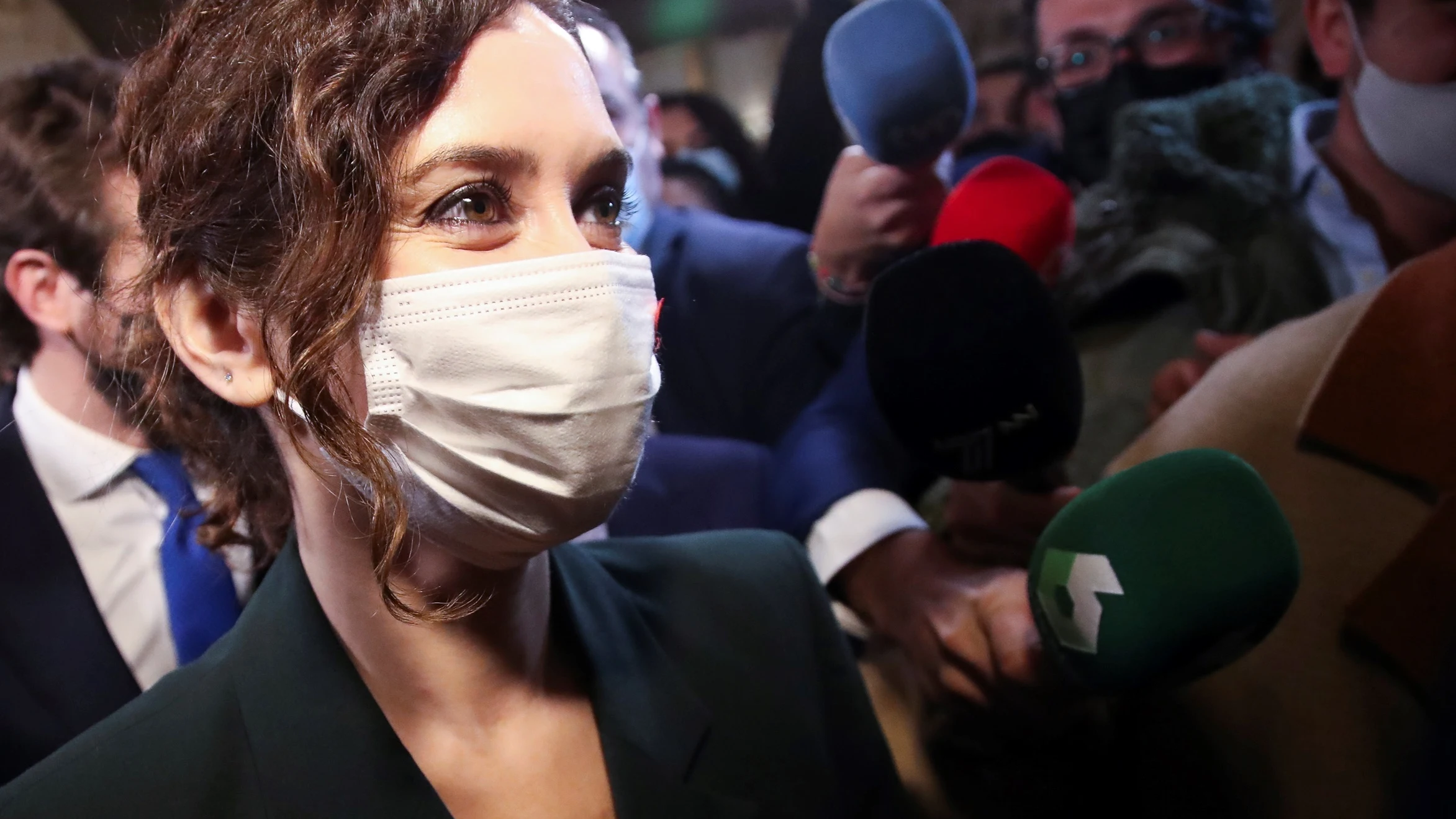 La presidenta de la Comunidad de Madrid, Isabel D&iacute;az Ayuso