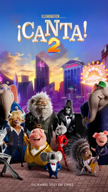 Póster de '¡Canta 2!' Póster de '¡Canta 2!'