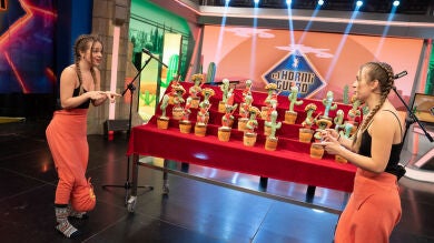 Las Twin Melody presentan en 'El Hormiguero 3.0' el coro navideño más viral de estas fiestas
