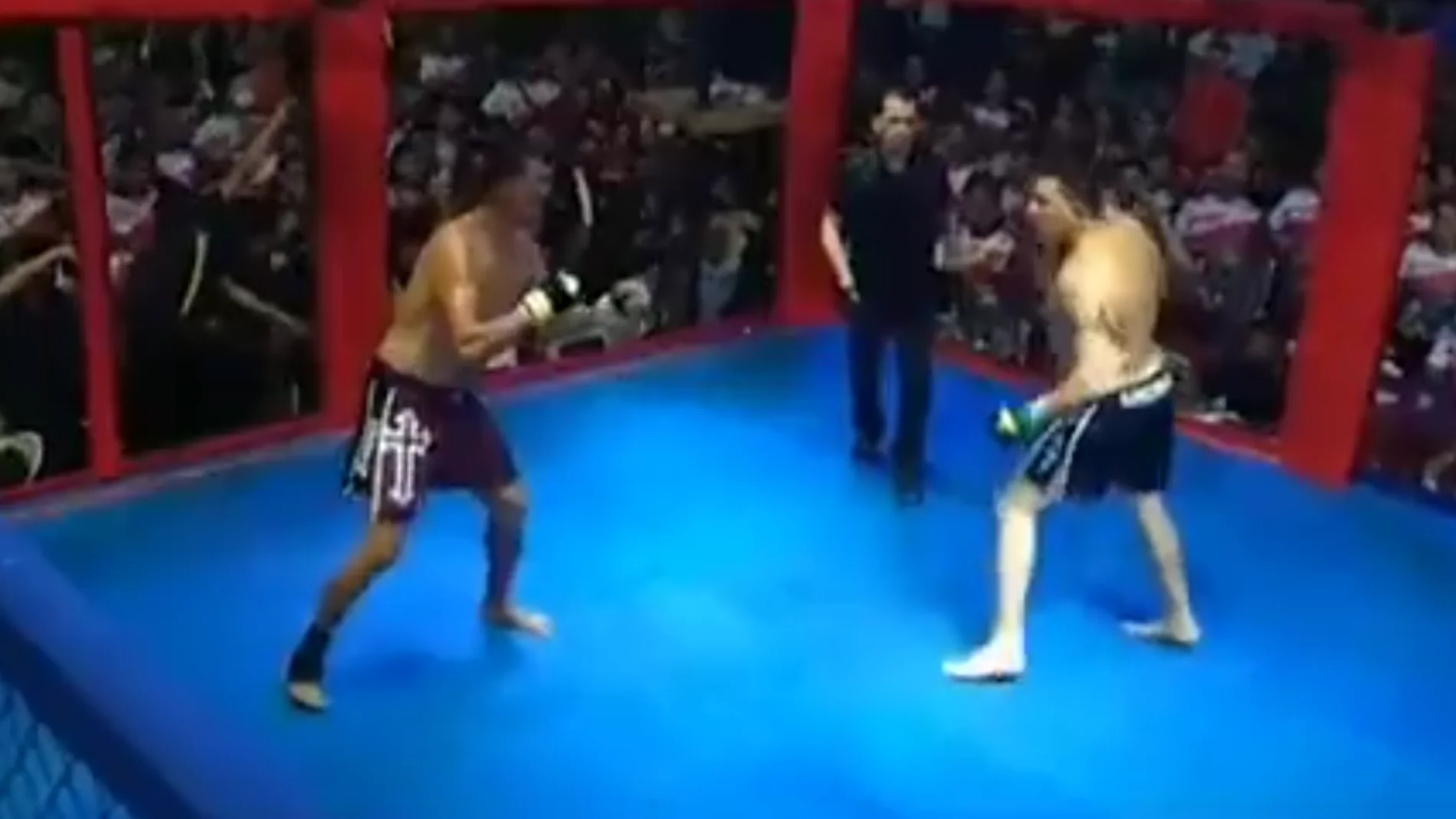 Dos políticos de Brasil resuelven sus diferencias en un ring de boxeo