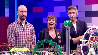 Eva Hache, impresionada con la construcción de Stefan y Víctor: “Ha quedado precioso” 