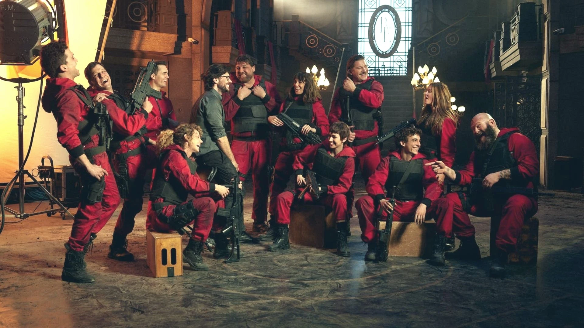 El reparto de 'La Casa de Papel' El reparto de 'La Casa de Papel'