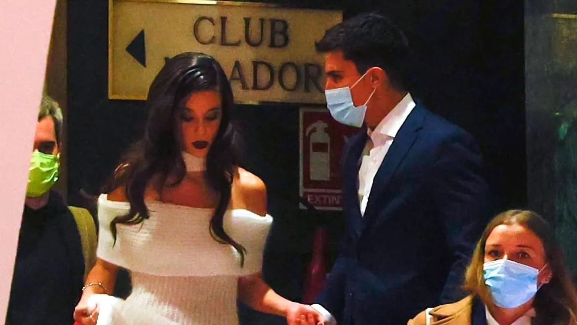 María Pedraza y Álex González