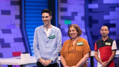 Ángeles y Dani, emocionados al ganar la primera prueba de ‘LEGO Masters’