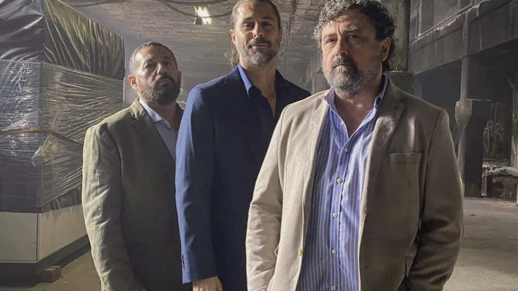 Pepón Nieto, Hugo Silva y Paco Tous Pepón Nieto, Hugo Silva y Paco Tous