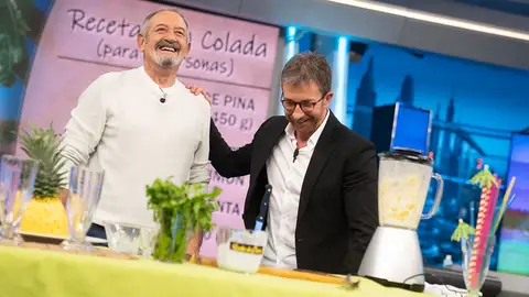 Karlos Arguiñano receta en 'El Hormiguero 3.0' Karlos Arguiñano receta en 'El Hormiguero 3.0'