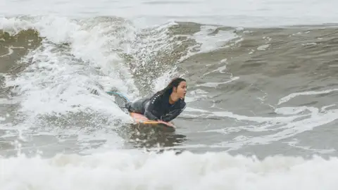 Sarah Almagro, subcampeona del mundo de surf adaptado Sarah Almagro, subcampeona del mundo de surf adaptado