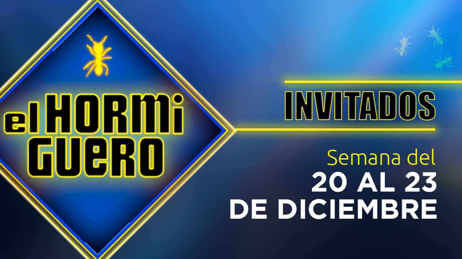 Leiva, Arturo Valls y Omar Banana, los Sainz y Cristina Pedroche: Invitados de la próxima semana en ‘El Hormiguero 3.0’