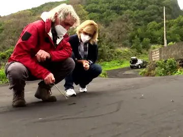 Vicente Soler desvela los secretos del volcán. Vicente Soler desvela los secretos del volcán.