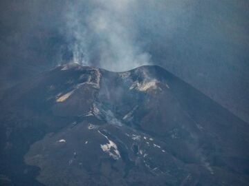 El volcán de La Palma 'dormido'