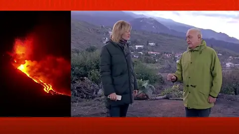 Morcuende analiza el final del volcán. Morcuende analiza el final del volcán.