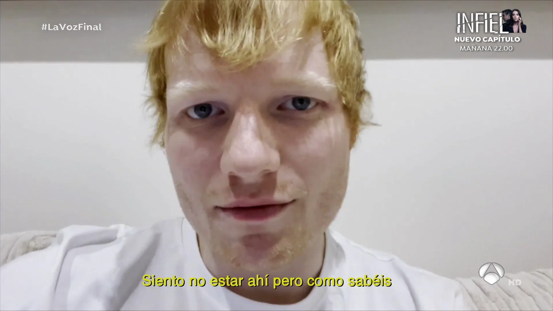 Ed Sheeran manda un bonito mensaje a los finalistas de 'La Voz': "No se trata de ganar"