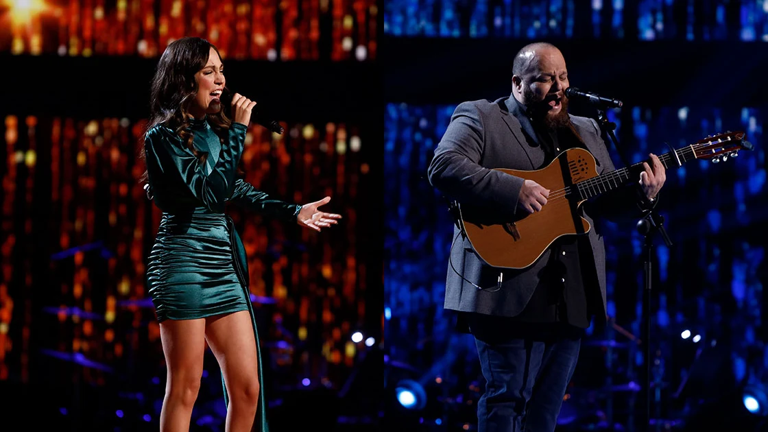 David Barrul y María Parrado cantan ‘Ahora tú’ y ‘Al alba’ en la Gran Final de ‘La Voz’ David Barrul y María Parrado cantan ‘Ahora tú’ y ‘Al alba’ en la Gran Final de ‘La Voz’