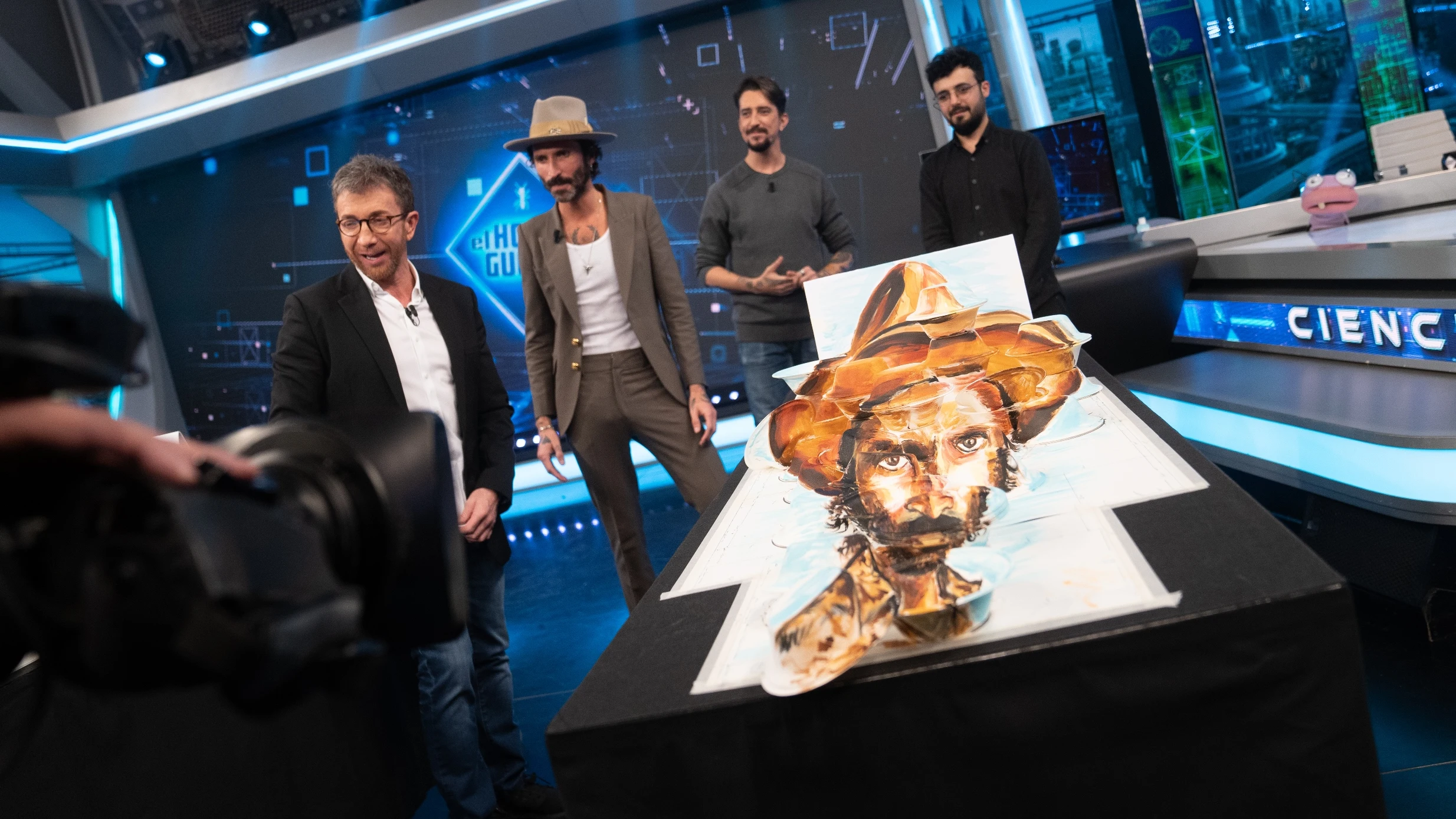 El fascinante homenaje a Leiva en directo en 'El Hormiguero 3.0' hecho con platos