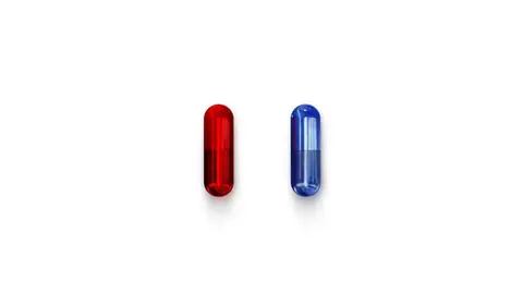 ¿Pastilla roja o pastilla azul? ¿Pastilla roja o pastilla azul?