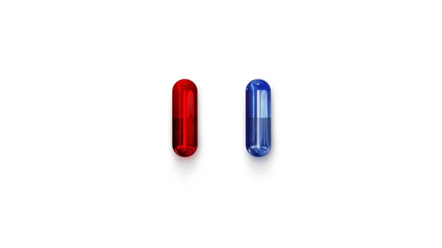 ¿Pastilla roja o pastilla azul? ¿Pastilla roja o pastilla azul?