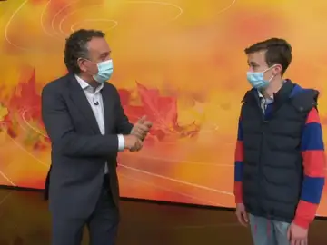 Los consejos del meteorólogo Roberto Brasero a Jorge Rey Los consejos del meteorólogo Roberto Brasero a Jorge Rey