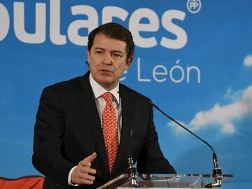 El líder del PP en Castilla y León, Alfonso Fernández Mañueco