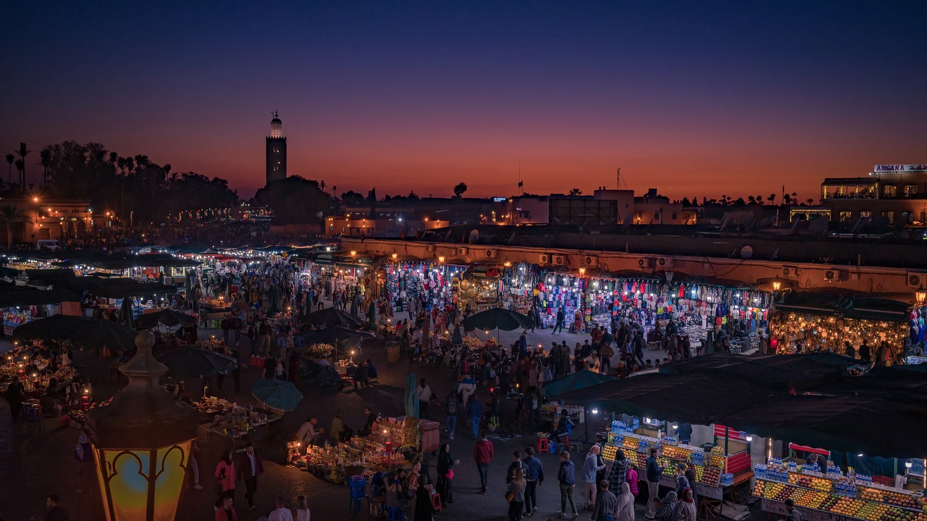 Efemérides de hoy 23 de diciembre de 2021. La Medina de Marrakech, Patrimonio de la Humanidad.