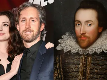 Anne Hathaway y su marido, Adam Shulman Anne Hathaway y su marido, Adam Shulman