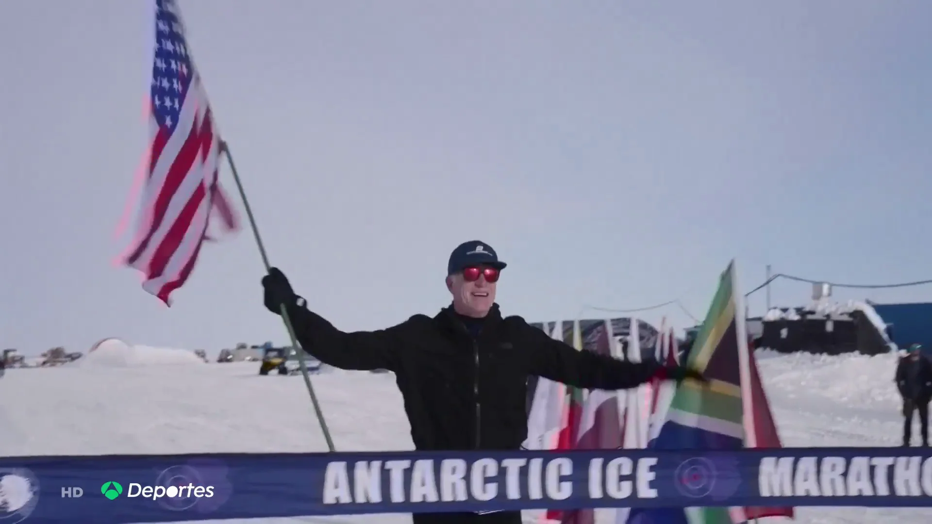 Así es la Maratón Antártica, la carrera más fría del planeta Así es la Maratón Antártica, la carrera más fría del planeta