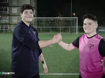 Íker y Marcos, dos jugadores trans del Peñasco femenino: "Queremos que nuestro ejemplo sirva para otras personas y sean felices" Íker y Marcos, dos jugadores trans del Peñasco femenino: "Queremos que nuestro ejemplo sirva para otras personas y sean felices"