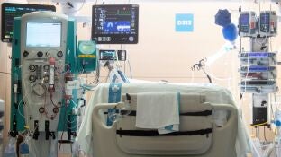 Cama de un hospital